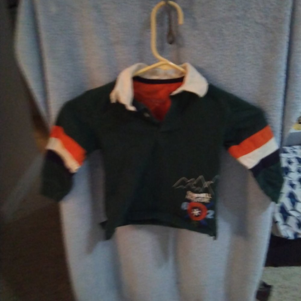 No Tags 3T Down Hill Adventure long sleeve shirt